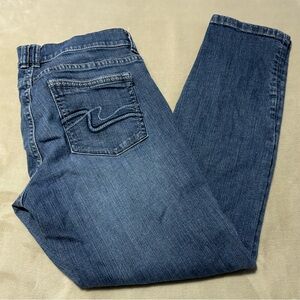 White House‎ Black Market Slim Ankle Blue Jeans